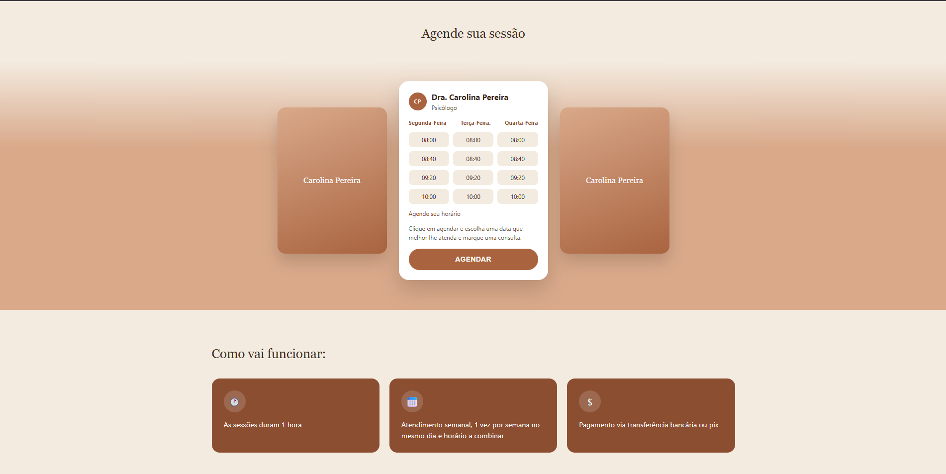 Landing Page Psicóloga